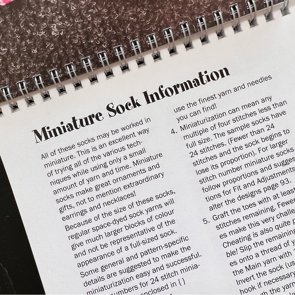 Y2K Cool Socks Warm Feet Pattern and How To Crochet Knit Book - Picture 9 of 11